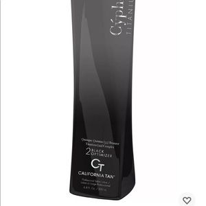 California Tan Cypher Titanium 55x Step 2 Black Optimizer Tanning Lotion